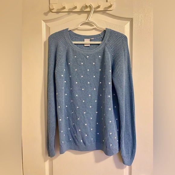 Elle Women’s Sweater Blue Size Small - Picture 1 of 5